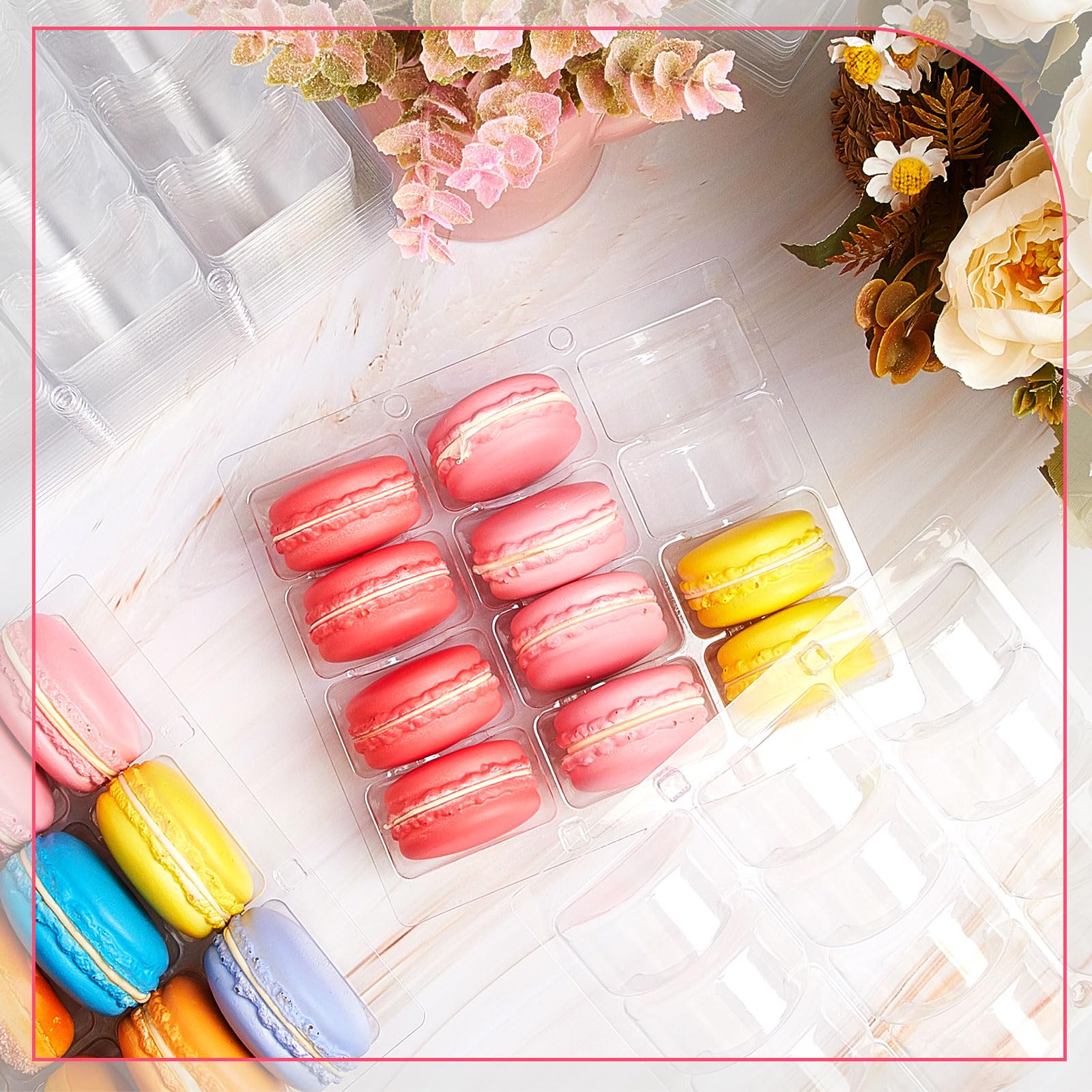 Society6 ケース Macarons by Elle Moss Amazon.com: Coolrunner Macaron Case, Mini Macaron Box
